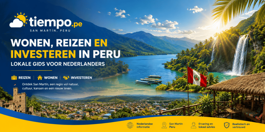 <!-- FOOTER TIEMPO.PE / NL -->
<footer style="width:100%; margin-top:34px; background:#002f63; color:#ffffff; font-family:Arial,Helvetica,sans-serif; border-radius:28px 28px 0 0; overflow:hidden; box-shadow:0 -18px 50px rgba(0,0,0,.18);">
<!-- TOP LINE -->
<div style="width:100%; height:8px; background:linear-gradient(90deg,#ffcc00,#0057a8,#ffcc00);"></div>
<div style="max-width:1200px; margin:0 auto; padding:34px 18px 26px; box-sizing:border-box;">
<div style="display:flex; flex-wrap:wrap; gap:28px; align-items:flex-start; justify-content:space-between;">
<!-- BRAND -->
<div style="flex:1 1 300px; min-width:250px;">
<div style="display:flex; align-items:center; gap:14px; margin-bottom:14px;">
<div style="width:56px; height:56px; border-radius:18px; background:#ffcc00; color:#003b79; display:flex; align-items:center; justify-content:center; font-size:28px; font-weight:900; box-shadow:0 10px 28px rgba(0,0,0,.22);">
T
</div>
<div>
<div style="font-size:24px; font-weight:900; line-height:1;">
tiempo.pe
</div>
<div style="font-size:13px; color:#cfe6ff; margin-top:5px;">
Nederlandse gids voor Peru
</div>
</div>
</div>
<p style="margin:0; color:#dceeff; font-size:14px; line-height:1.75; max-width:420px;">
Tiempo.pe helpt Nederlanders die Peru willen ontdekken, begrijpen, bezoeken of overwegen om er te wonen, te investeren of een nieuw leven op te bouwen in San Martín.
</p>
<div style="margin-top:16px; display:flex; flex-wrap:wrap; gap:10px;">
<span style="display:inline-block; padding:8px 12px; border-radius:999px; background:rgba(255,255,255,.10); color:#ffcc00; font-size:12px; font-weight:900;">
Reizen
</span>
<span style="display:inline-block; padding:8px 12px; border-radius:999px; background:rgba(255,255,255,.10); color:#ffcc00; font-size:12px; font-weight:900;">
Wonen
</span>
<span style="display:inline-block; padding:8px 12px; border-radius:999px; background:rgba(255,255,255,.10); color:#ffcc00; font-size:12px; font-weight:900;">
Vastgoed
</span>
<span style="display:inline-block; padding:8px 12px; border-radius:999px; background:rgba(255,255,255,.10); color:#ffcc00; font-size:12px; font-weight:900;">
Klimaat
</span>
</div>
</div>
<!-- MENU 1 -->
<div style="flex:1 1 190px; min-width:190px;">
<h3 style="margin:0 0 14px; color:#ffcc00; font-size:18px;">
Wonen in Peru
</h3>
<div style="display:flex; flex-direction:column; gap:10px;">
<a href="https://tiempo.pe/nl/wonen-in-peru/" style="color:#dceeff; text-decoration:none; font-size:14px; font-weight:800;">
Wonen in Peru
</a>
<a href="https://tiempo.pe/nl/verhuizen-naar-peru/" style="color:#dceeff; text-decoration:none; font-size:14px; font-weight:800;">
Verhuizen naar Peru
</a>
<a href="https://tiempo.pe/nl/wonen-in-tarapoto/" style="color:#dceeff; text-decoration:none; font-size:14px; font-weight:800;">
Wonen in Tarapoto
</a>
<a href="https://tiempo.pe/nl/wonen-in-lamas-peru/" style="color:#dceeff; text-decoration:none; font-size:14px; font-weight:800;">
Wonen in Lamas
</a>
</div>
</div>
<!-- MENU 2 -->
<div style="flex:1 1 190px; min-width:190px;">
<h3 style="margin:0 0 14px; color:#ffcc00; font-size:18px;">
Vastgoed
</h3>
<div style="display:flex; flex-direction:column; gap:10px;">
<a href="https://tiempo.pe/nl/huis-kopen-in-peru/" style="color:#dceeff; text-decoration:none; font-size:14px; font-weight:800;">
Huis kopen in Peru
</a>
<a href="https://tiempo.pe/nl/grond-kopen-in-peru/" style="color:#dceeff; text-decoration:none; font-size:14px; font-weight:800;">
Grond kopen in Peru
</a>
<a href="https://tiempo.pe/nl/investeren-in-peru/" style="color:#dceeff; text-decoration:none; font-size:14px; font-weight:800;">
Investeren in Peru
</a>
<a href="https://tiempo.pe/nl/veilig-vastgoed-kopen-peru/" style="color:#dceeff; text-decoration:none; font-size:14px; font-weight:800;">
Veilig vastgoed kopen
</a>
</div>
</div>
<!-- MENU 3 -->
<div style="flex:1 1 190px; min-width:190px;">
<h3 style="margin:0 0 14px; color:#ffcc00; font-size:18px;">
Reizen en klimaat
</h3>
<div style="display:flex; flex-direction:column; gap:10px;">
<a href="https://tiempo.pe/nl/wat-te-doen-in-tarapoto/" style="color:#dceeff; text-decoration:none; font-size:14px; font-weight:800;">
Wat te doen in Tarapoto
</a>
<a href="https://tiempo.pe/nl/beste-reistijd-tarapoto/" style="color:#dceeff; text-decoration:none; font-size:14px; font-weight:800;">
Beste reistijd Tarapoto
</a>
<a href="https://tiempo.pe/nl/veilig-reizen-tarapoto/" style="color:#dceeff; text-decoration:none; font-size:14px; font-weight:800;">
Veilig reizen
</a>
<a href="https://tiempo.pe/nl/san-martin-peru/" style="color:#dceeff; text-decoration:none; font-size:14px; font-weight:800;">
San Martín Peru
</a>
</div>
</div>
<!-- CONTACT -->
<div style="flex:1 1 240px; min-width:230px;">
<h3 style="margin:0 0 14px; color:#ffcc00; font-size:18px;">
Contact
</h3>
<p style="margin:0 0 14px; color:#dceeff; font-size:14px; line-height:1.7;">
Heb je vragen over reizen, wonen, verhuizen, huizen of grond in San Martín?
</p>
<a href="https://tiempo.pe/nl/contact/" style="display:inline-block; padding:12px 18px; border-radius:999px; background:#ffcc00; color:#003b79; font-weight:900; text-decoration:none; box-shadow:0 12px 30px rgba(0,0,0,.22);">
Neem contact op
</a>
<div style="margin-top:16px; color:#cfe6ff; font-size:13px; line-height:1.7;">
San Martín, Peru<br>
Tarapoto • Lamas • Cumbaza
</div>
</div>
</div>
<!-- IMPORTANT NOTE -->
<div style="margin-top:28px; background:rgba(255,255,255,.08); border:1px solid rgba(255,255,255,.14); border-radius:22px; padding:18px;">
<strong style="color:#ffcc00; font-size:14px;">
Belangrijke opmerking:
</strong>
<p style="margin:6px 0 0; color:#dceeff; font-size:13px; line-height:1.7;">
Tiempo.pe geeft algemene informatie en lokaal perspectief. Voor migratie, visa, belastingen, aankoop van vastgoed, contracten en juridische documenten is het verstandig om altijd een erkende advocaat, notaris, officiële instantie of gespecialiseerde adviseur te raadplegen.
</p>
</div>
<!-- BOTTOM -->
<div style="margin-top:24px; padding-top:18px; border-top:1px solid rgba(255,255,255,.16); display:flex; flex-wrap:wrap; gap:12px; align-items:center; justify-content:space-between;">
<div style="color:#cfe6ff; font-size:12px;">
© 2026 Tiempo.pe — San Martín, Peru
</div>
<div style="display:flex; flex-wrap:wrap; gap:12px; color:#cfe6ff; font-size:12px;">
<span>Nederlands</span>
<span>•</span>
<span>Klimaat</span>
<span>•</span>
<span>Wonen</span>
<span>•</span>
<span>Reizen</span>
<span>•</span>
<span>Vastgoed</span>
</div>
</div>
</div>
</footer>